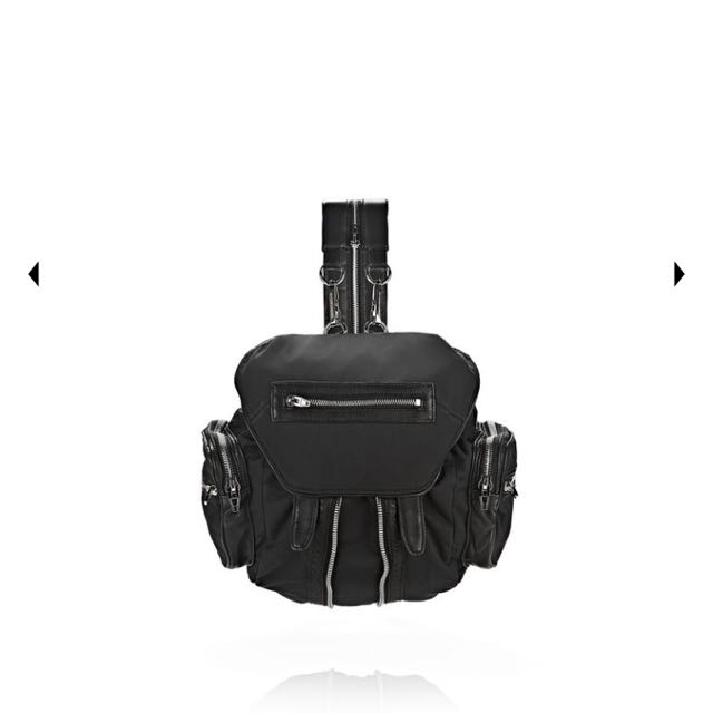Alexander wang backpack hotsell mini