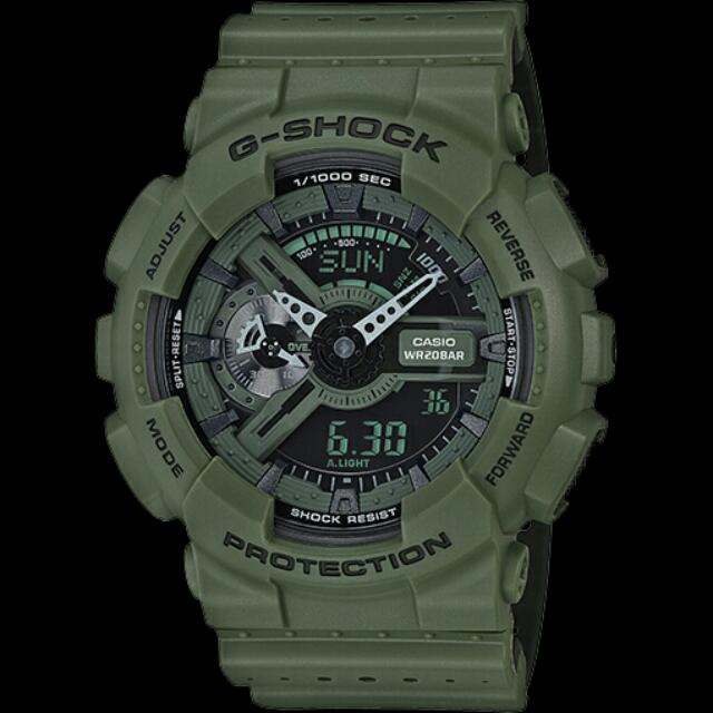 casio g shock ga 110lp