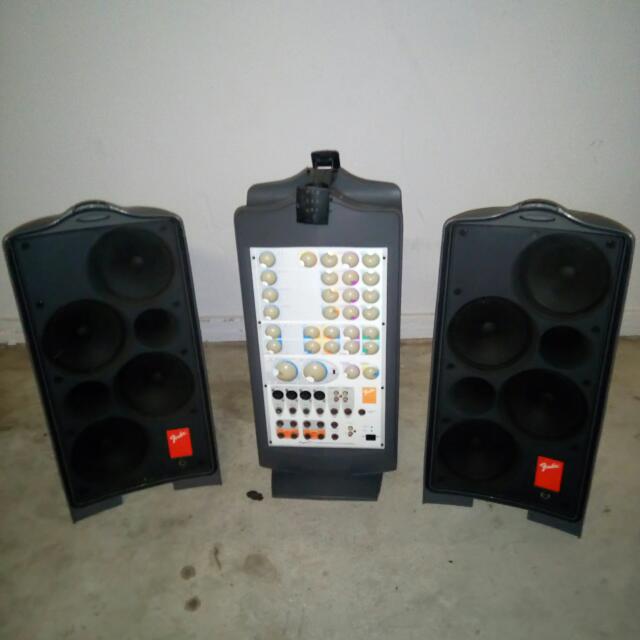 Fender Passport Portable PA System Model P 250 ( Max. 500 W), Hobbies