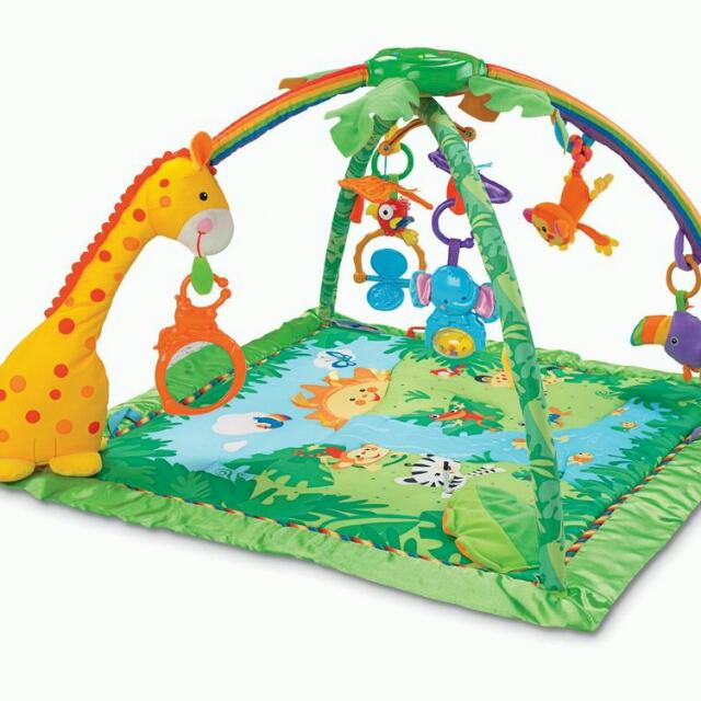 fisher price rainforest activity gym