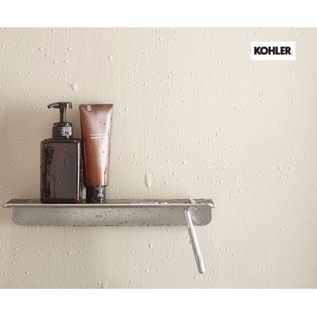 Kohler Choreograph 14" Floating Shelf Bright Polished Silver 97622-SHP New 
