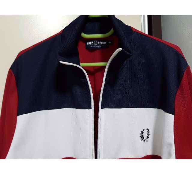 Fred perry color block track jacket shop