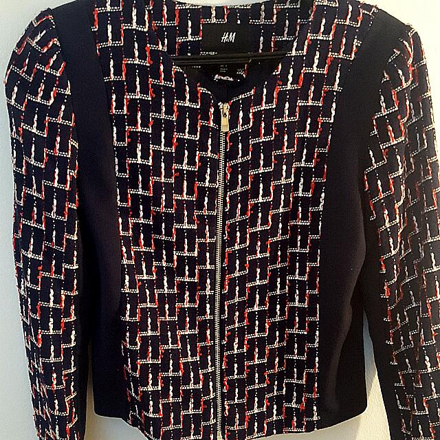 H&M Tweed Jacket, Women's Fashion, Coats, Jackets and Outerwear on
