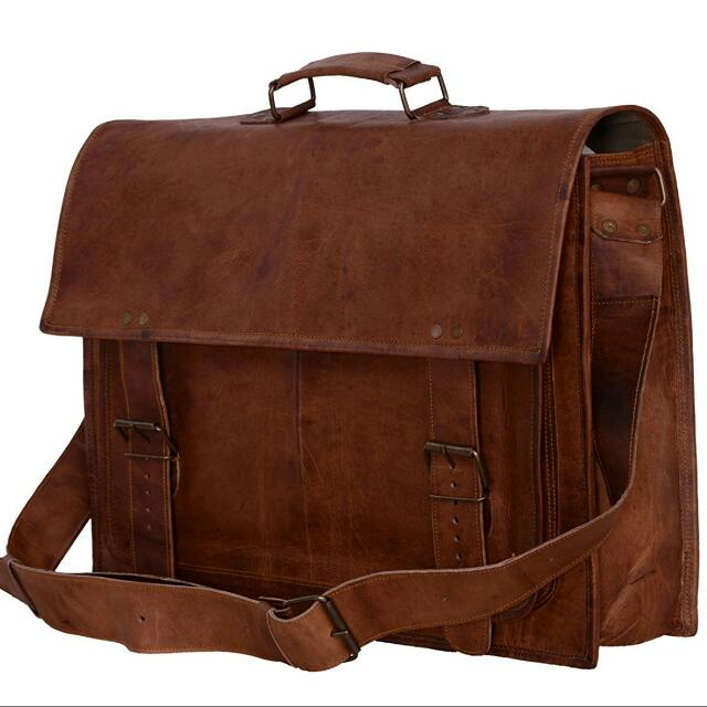 Komal's Passion Leather | Bags | Nwt Komals Passion Leather Mens  Messengerlaptop Bag | Poshmark