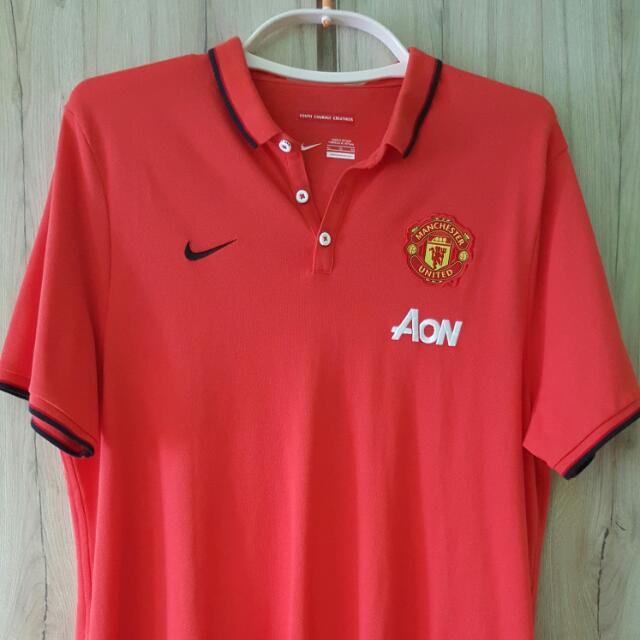 Manchester United Polo T Shirt Men S Fashion Clothes On Carousell