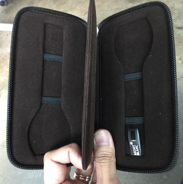 Montblanc watch travel best sale case