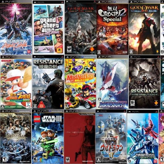PSP ROMs ISOs - Playstation Portable ROMs Games Download