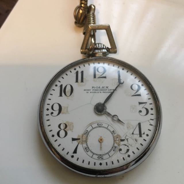 antique rolex pocket watch