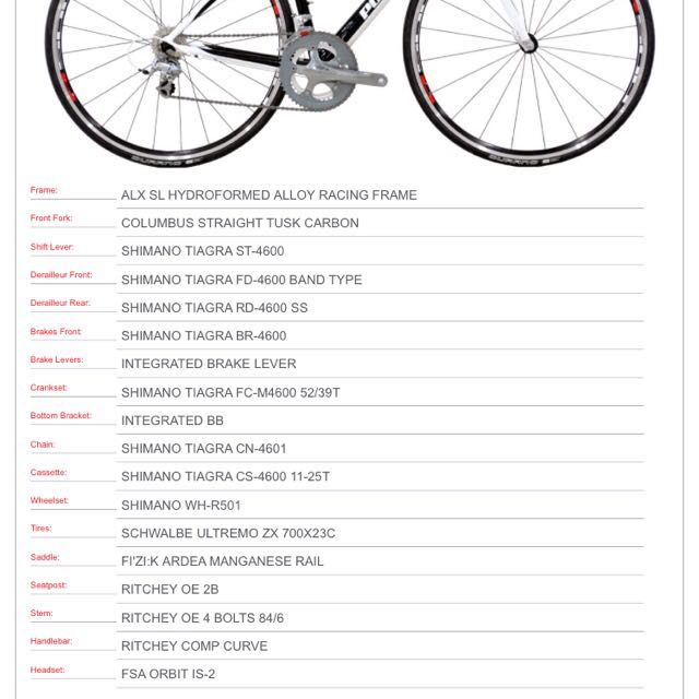Roadbike Polygon Helios 400 Full Tiagra 10 Speed
