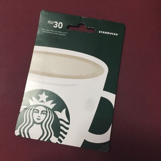 Starbucks gift card malaysia