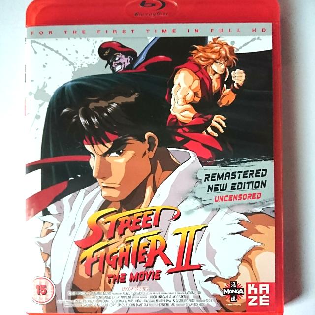 Wallpaper Street Fighter Ii The Animated Movie Blu Ray Region Code B Desktop Wallpaper