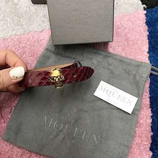 Alexander McQueen 蛇皮手環