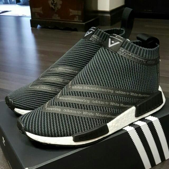 Adidas x white mountaineering 2025 nmd cs1 primeknit black