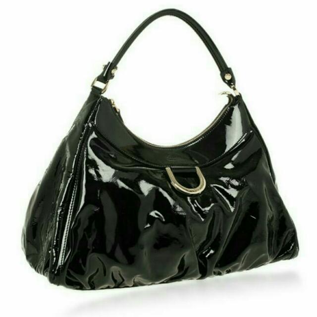 gucci patent bag