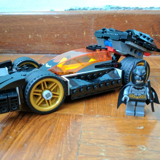 Batman and his Batmobile (Lego 76012 Batman: The Riddler Chase), Hobbies &  Toys, Toys & Games on Carousell