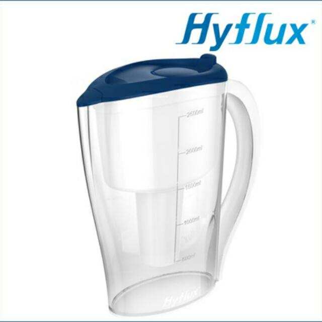 Bnib Hyflux Dew Water Conditioning Pitcher D28 Navy Blue 1 Hyflux Filter Cartridge Is Inclued Model Dc28 æµ·å'åŽŸè£…æ»¤æ°´æ¯ æ–°åŠ å¡å
