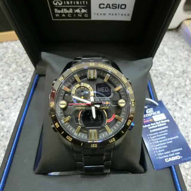 Casio Edifice Infiniti Red Bull Limited Edition Chronograph Watch