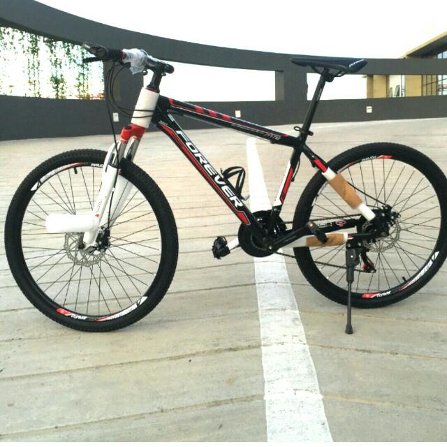 Forever MTB. Almost Brand New. Just One Ride. Mechanical Disc 