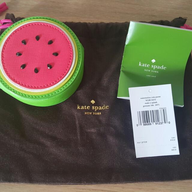 Kate Spade Watermelon Purse Women s Fashion Bags Wallets Purses Pouches on Carousell