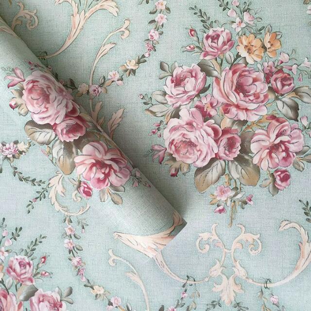 Kitchen Tiles Kitchen Flower Tile Backsplash Wallpaper Self