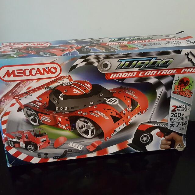 meccano turbo radio control