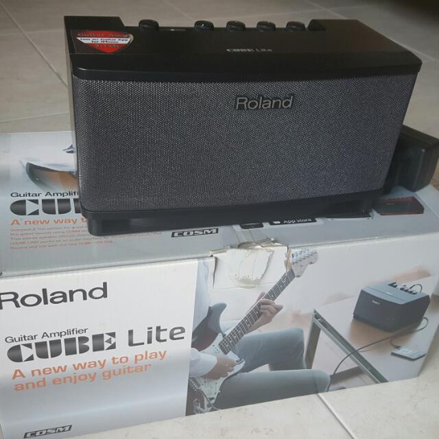 Roland Cube Lite Hobbies Toys Music Media Musical Instruments On Carousell