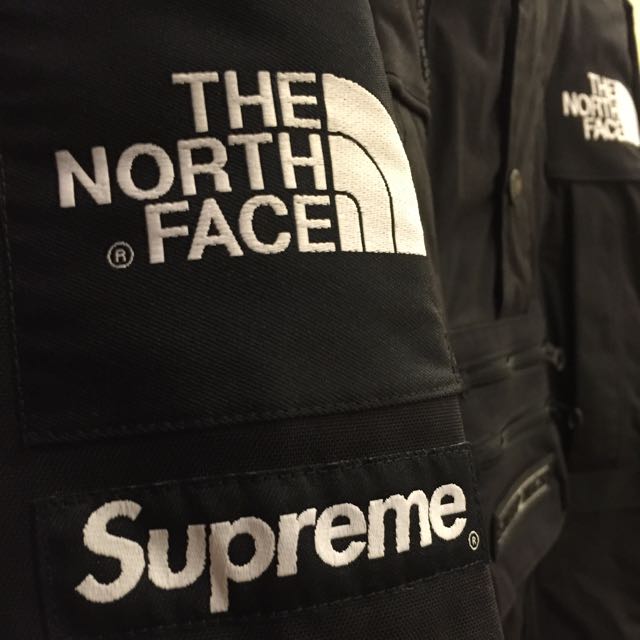 Supreme 16ss The North Face TNF Steep Tech Jacket 黑S