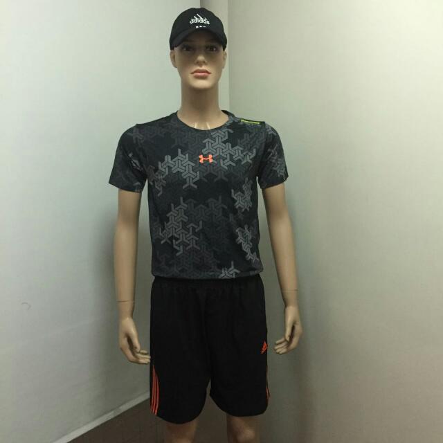 under armour shorts with zipper pockets