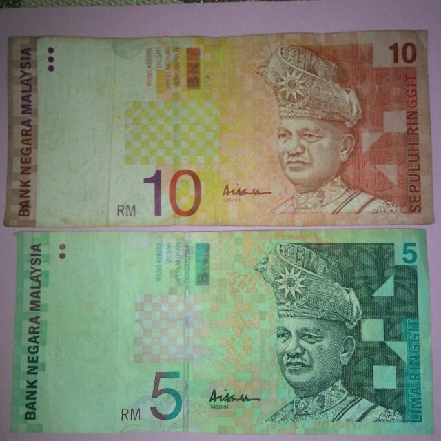 Wang Rm5 Dan Rm10 Gabenor Ali Abu Hassan Everything Else Others On Carousell