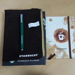 Starbucks Planner & Stickers - Mini
