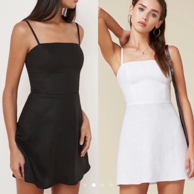 Reformation auden shop dress