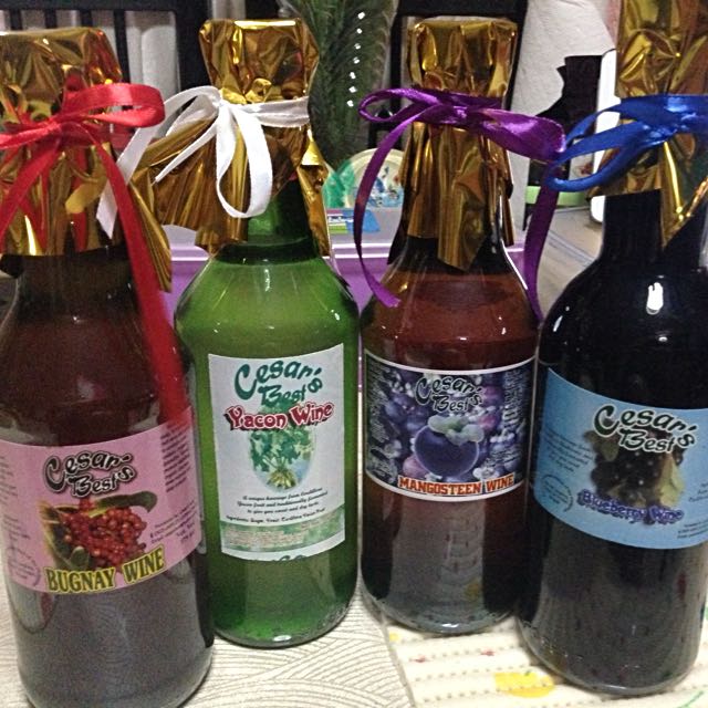 Fruit Wine Cesar's Best, Food & Drinks, Fresh Produce on Carousell