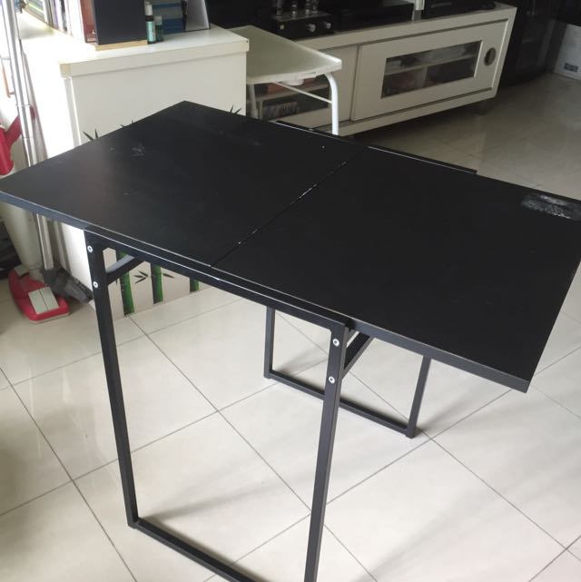 IKEA Foldable study Desk, Furniture & Home Living, Furniture, Tables & Sets on Carousell