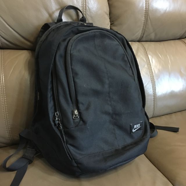 Nike Cordura Laptop Backpack Book Bag 