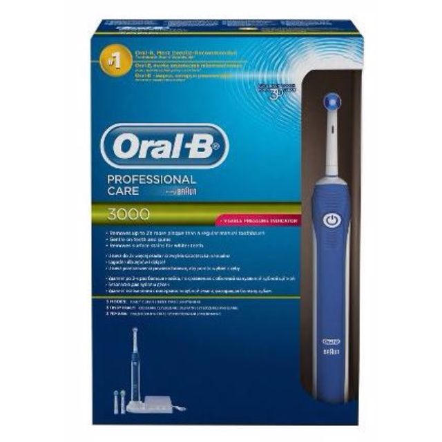 Oral B Pro 3000 Electric Toothbrush Health Beauty Bath Body On Carousell