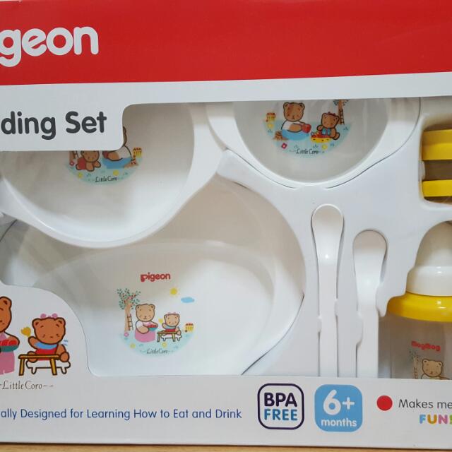 Pigeon store set makan