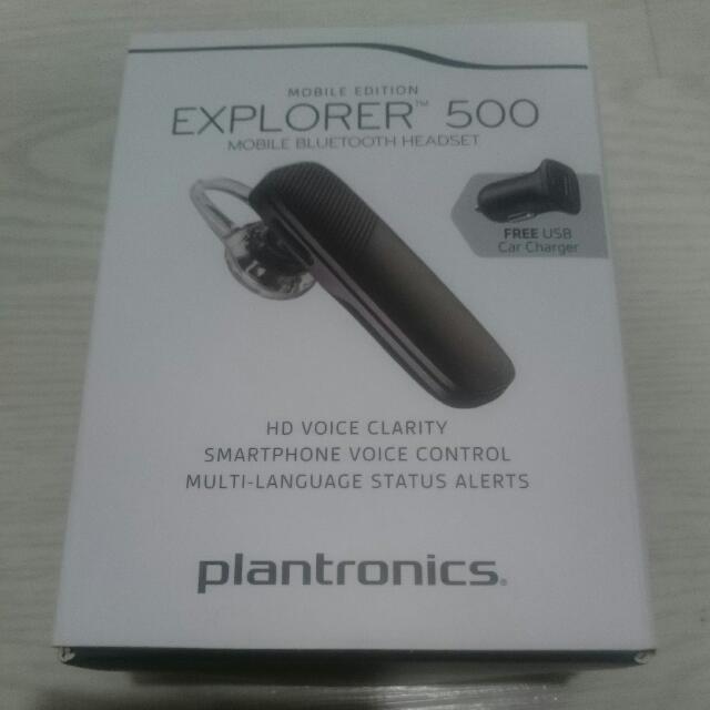 Plantronics explorer 500 hotsell mobile bluetooth headset