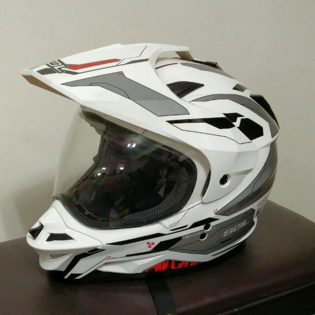 Sol motocross discount helmet