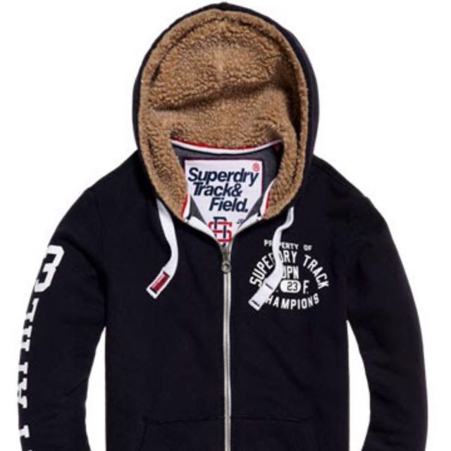 superdry trackster hoodie