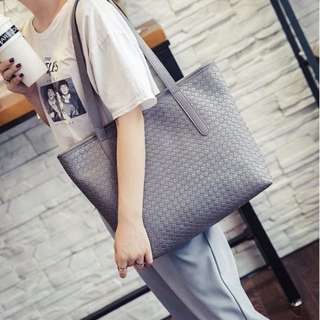 NS7736 Purple Gray, Gold, Gray - Tas Kantor, Tas Pesta - Shoulder Bag, Hand Bag - Tas Wanita Murah - Tas Import