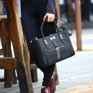 NS7737SN Black, Khaki - Tas Kantor, Tas Pesta - Hand Bag, Tas Selempang - Tas Wanita Murah - Tas Import