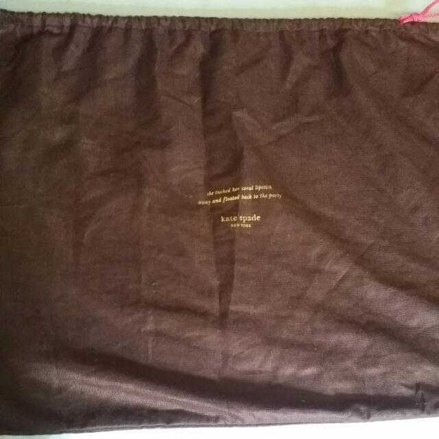 kate spade dust bag