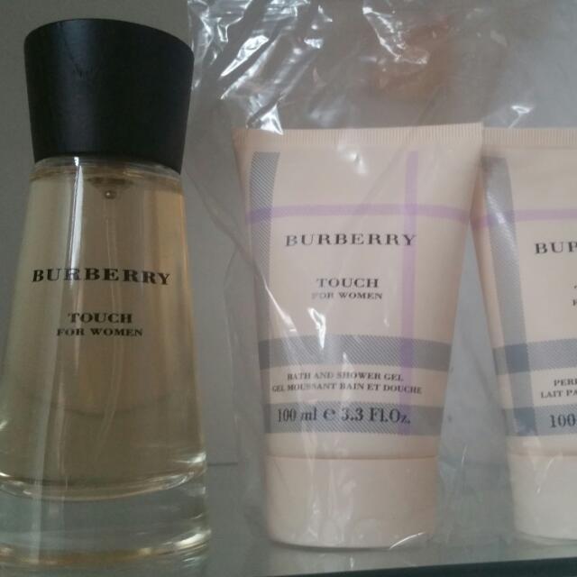 burberry touch shower gel