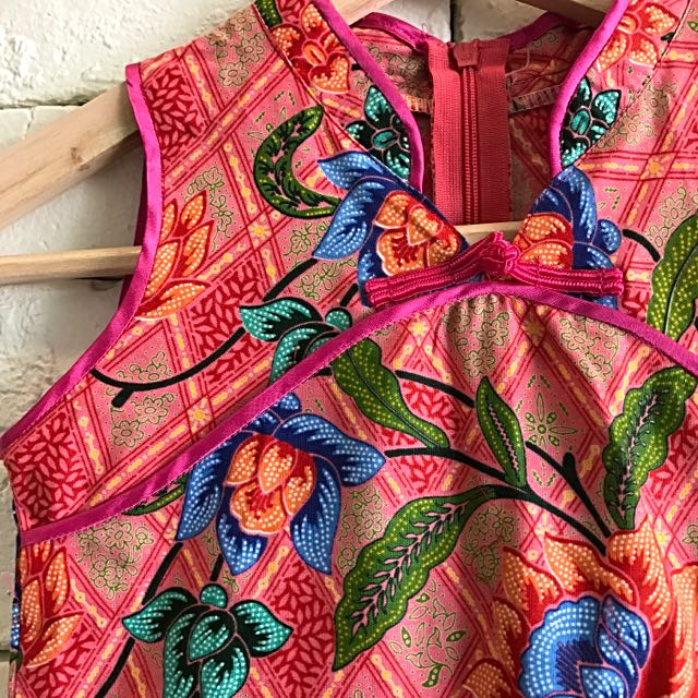 cheongsam batik modern