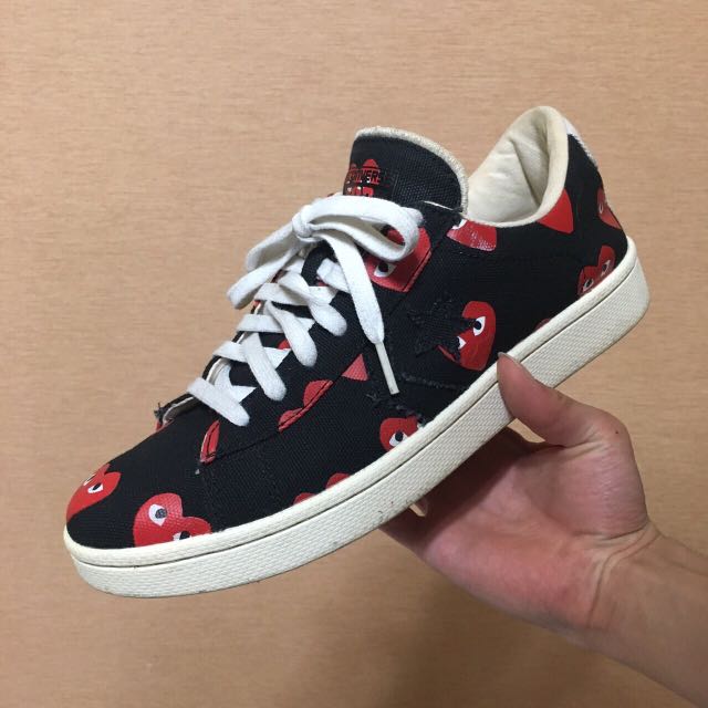 cdg x converse pro leather