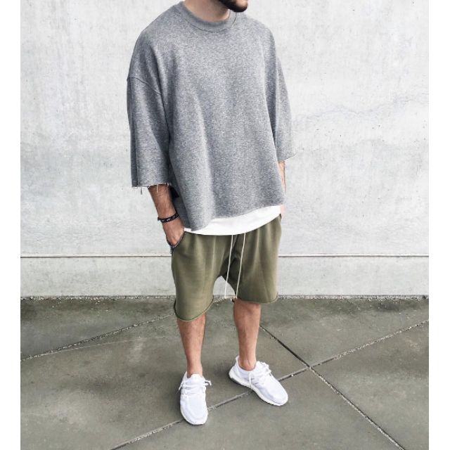 Fear of god 4th insideout tee Tシャツ グレーfogfou
