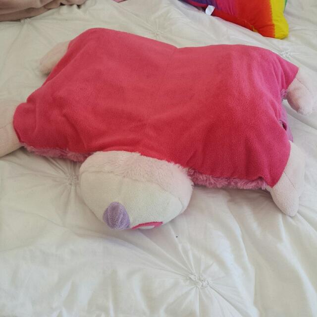 Giant Pink Owl Pillowpet Home Furniture Home Decor On Carousell
