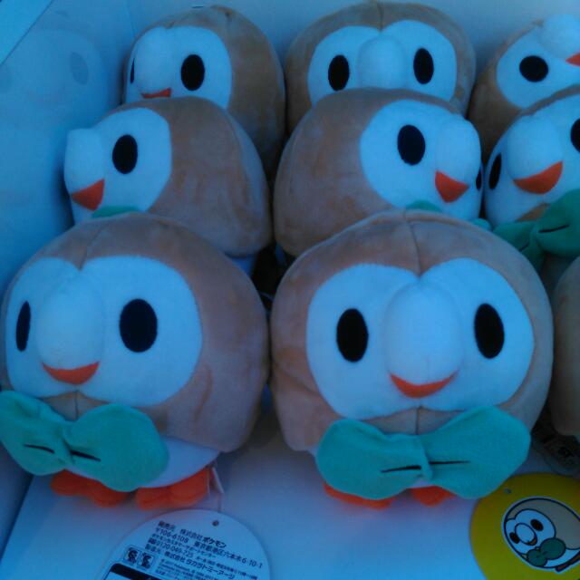 rowlet pokedoll