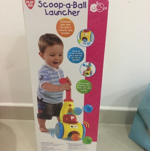 Scoop A Ball Launcher, Hobbies & Toys, Toys & Games on Carousell