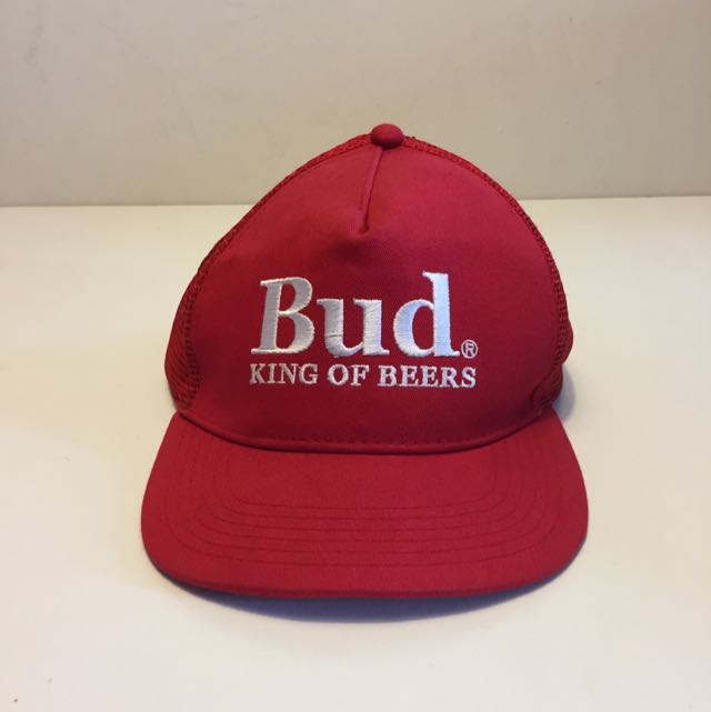vintage budweiser hat